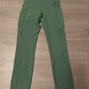 Green High-Waisted Leggings